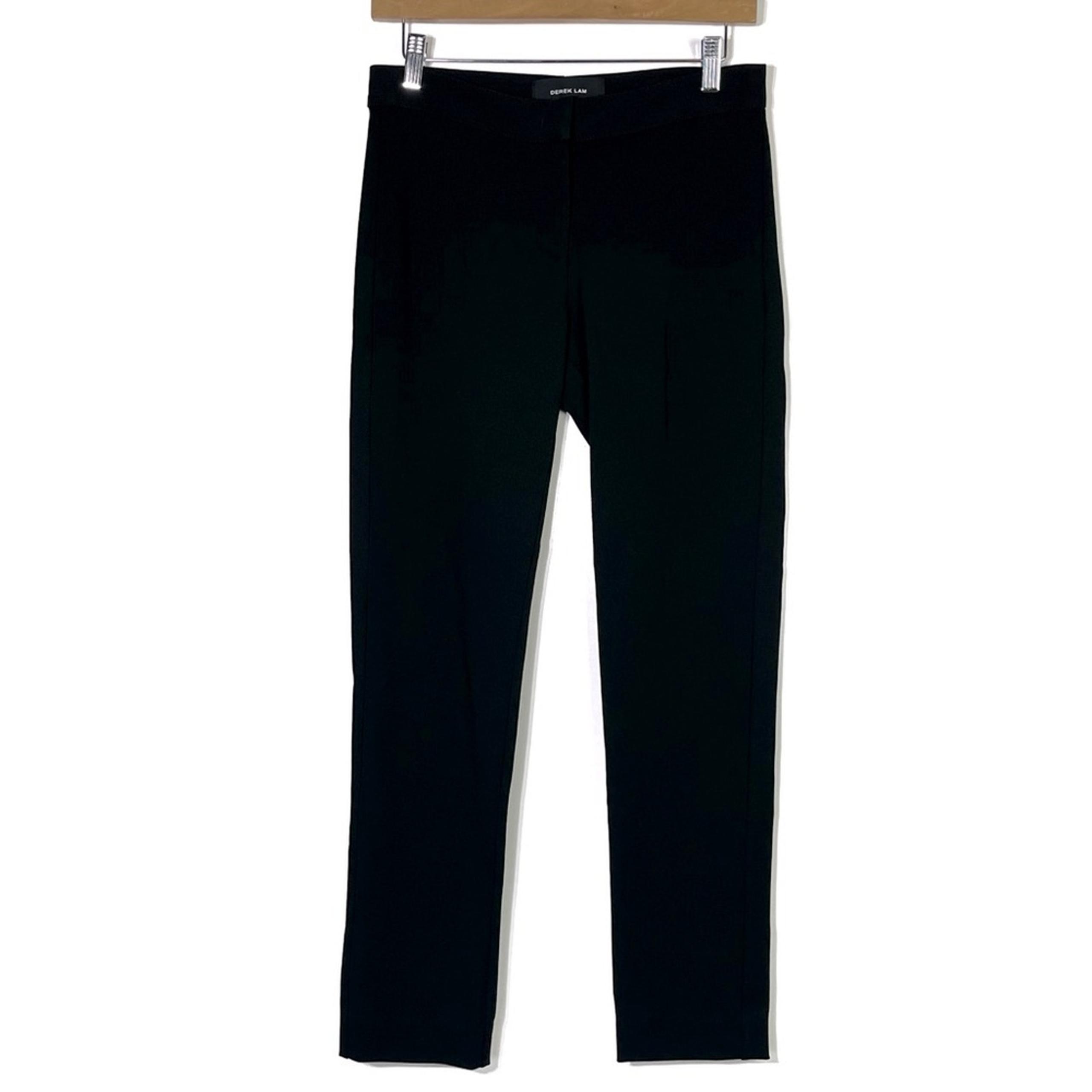 Derek Lam Black Slim Dress Pant Size 4 EUC
