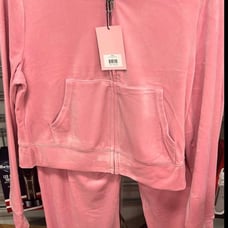 pink size xs Juicy Couture light pink tracksuit set