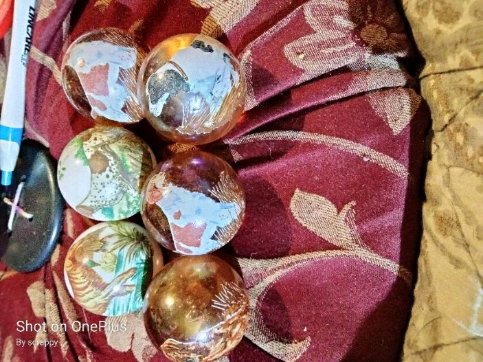vintage marbles