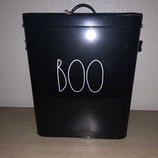 Rae Dunn Boo Tin Canister
