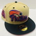 New Era Philadelphia Phillies All Star Patch 59FIFTY Fitted Hat Gold Sz 7 5/8