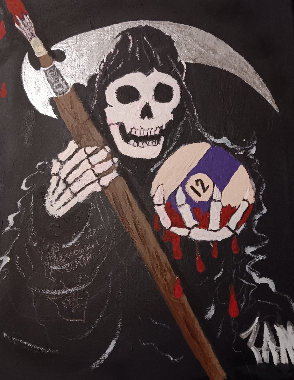 Original hand written testamony of a murder in SRCJ