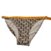 Zimmermann Bikini Swimsuit Bottom Sz 6/8 White Tan Black Side Rings NEW NWT 255
