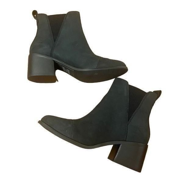 TOMS Women’s Esme Leather Bootie Black Size 6.5