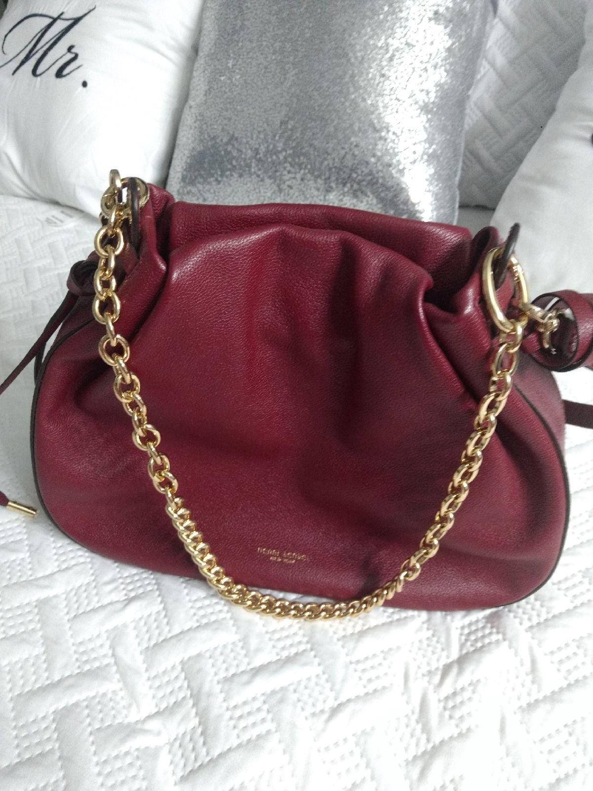 Leather Henri Bendel crossbody bag