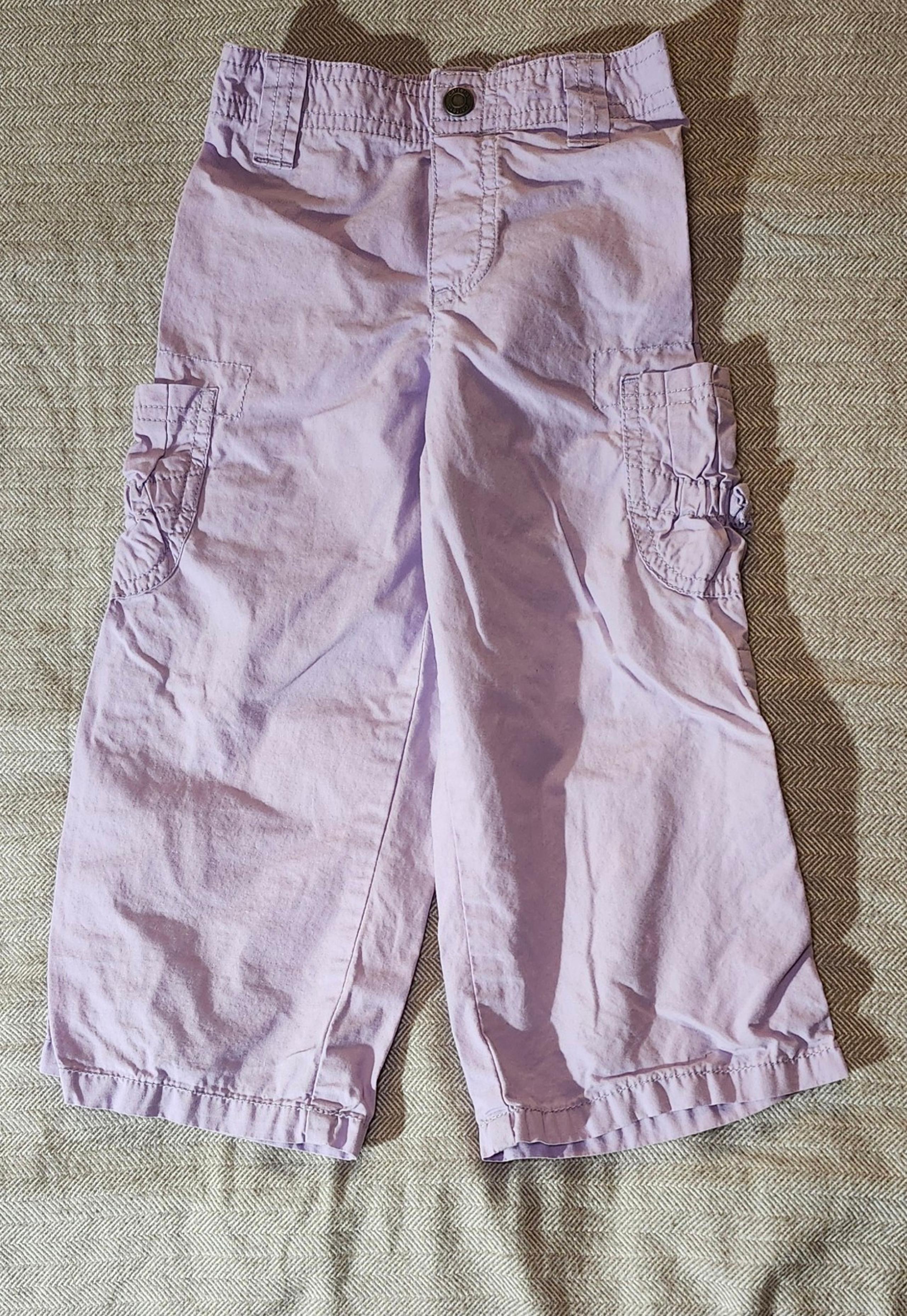 Carter's size 2T girl's Cargo pants lilac