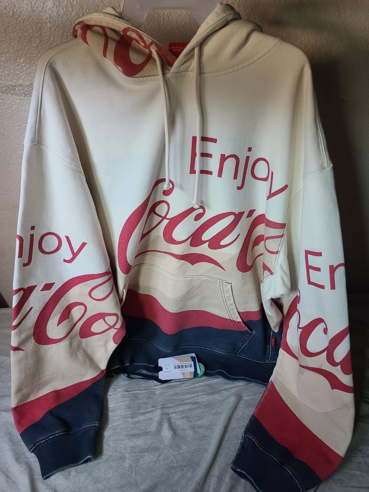 パーカー・フーディ Kith x Coca-Cola Hoodie Multi RED SS 19 2019 Kith x Coke (Coca-Cola) Hoodie Multi Color Patch Size S | eBay