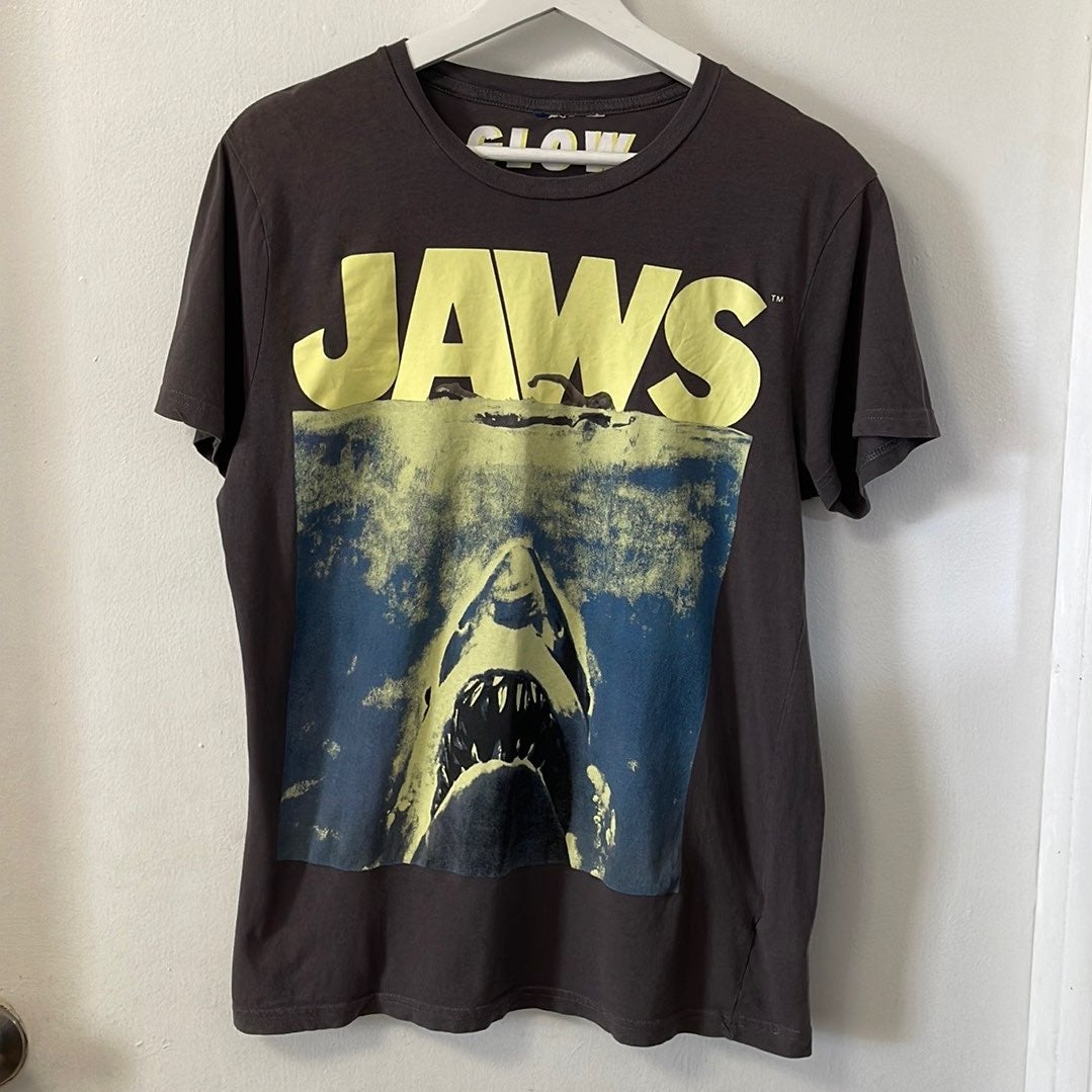 Vintage H M Jaws T shirt Mercari