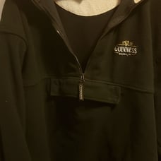 Vtg Guinness Athletic Fleece Pullover