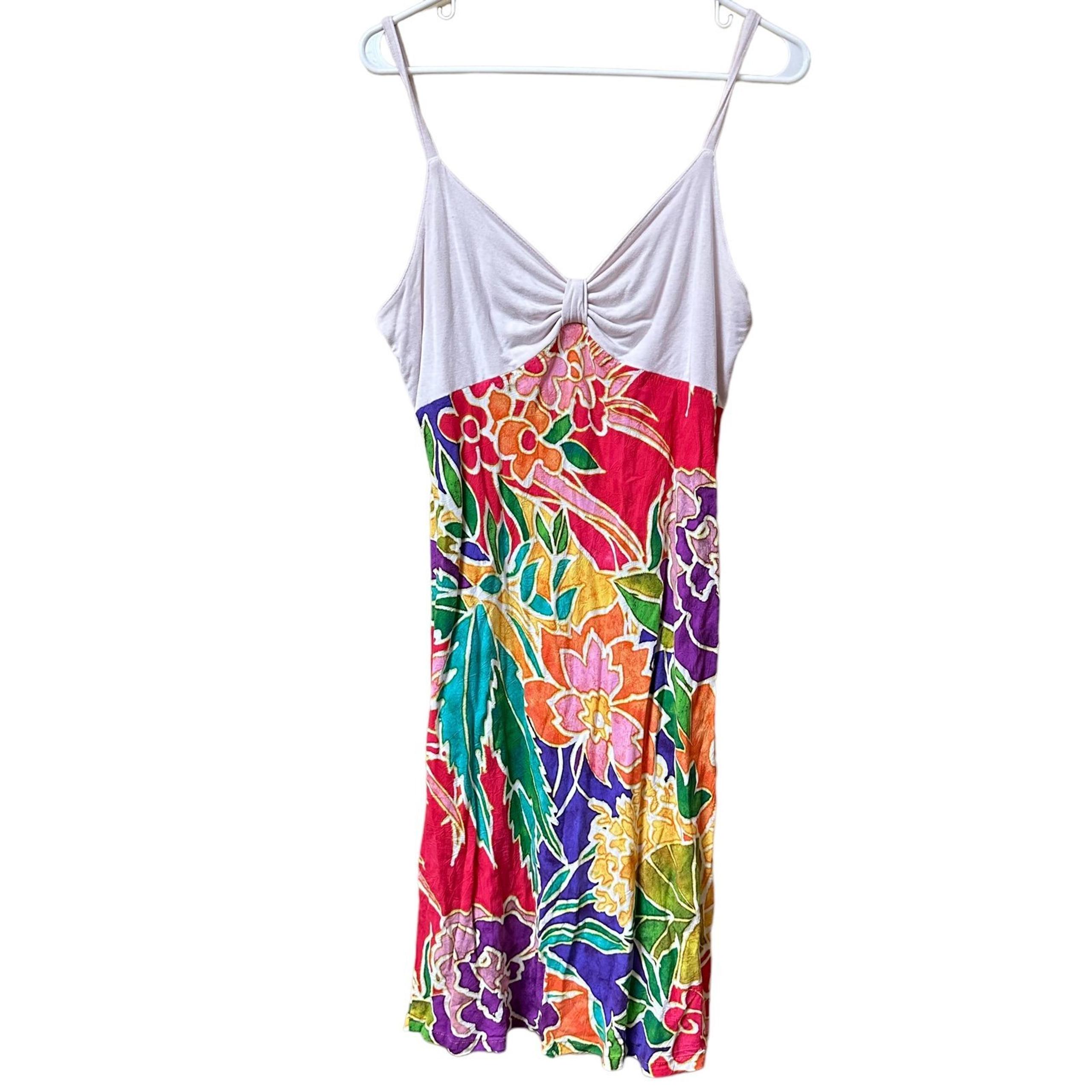 Jams World Y2K Vintage Wild Flowers Dress Size XL