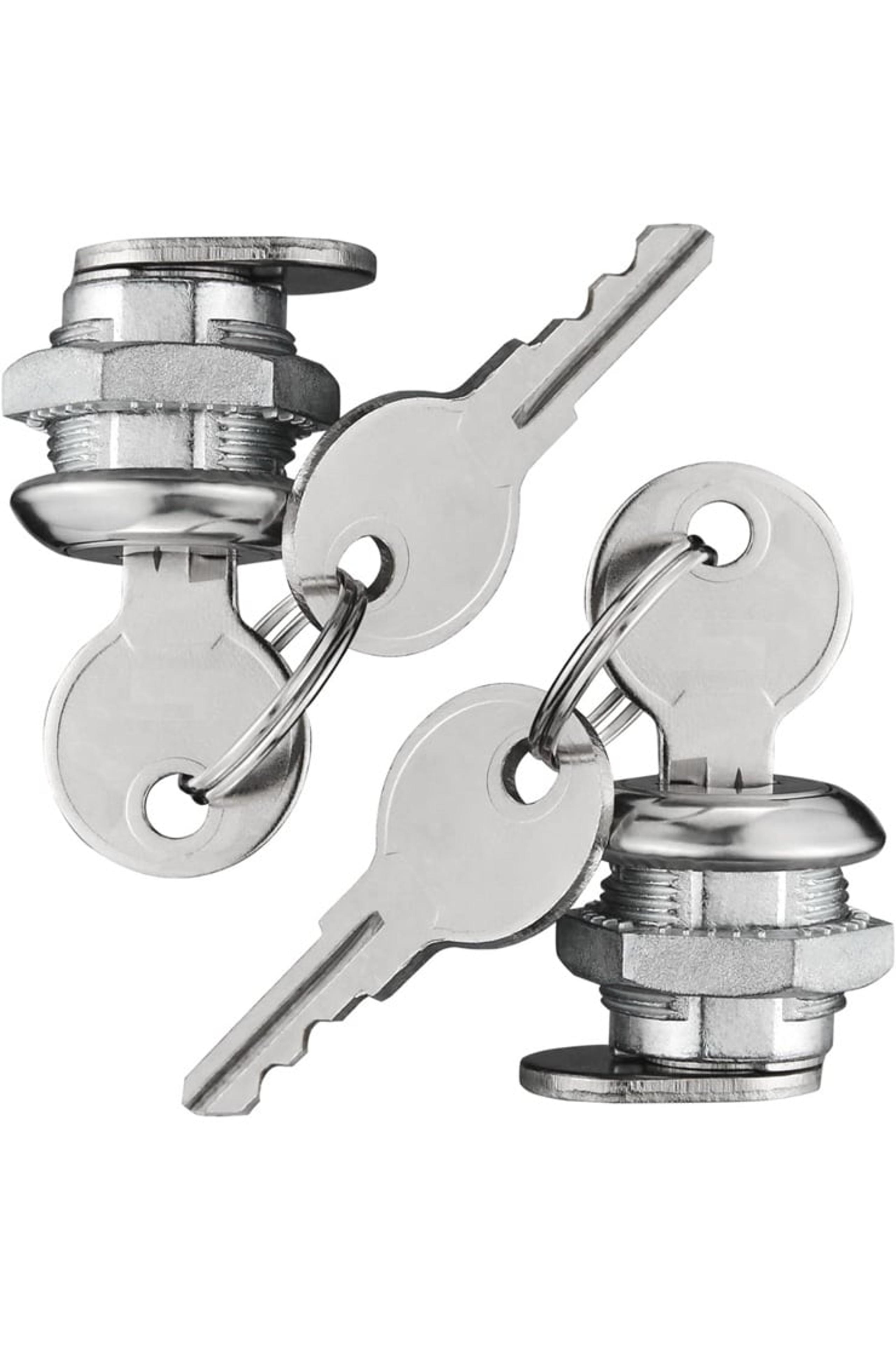 New Truck Tool Box Lock, 2 Pack Universal Keyed Toolbox Lock for Replacement Pic
