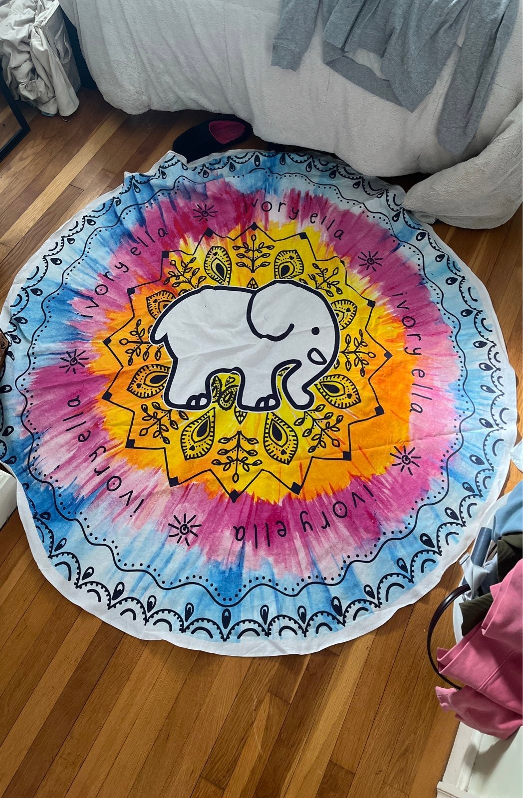Ivory ella tapestry