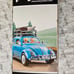 NEW Playmobil Volkswagen Beetle 70177 Blue VW Bug Playset