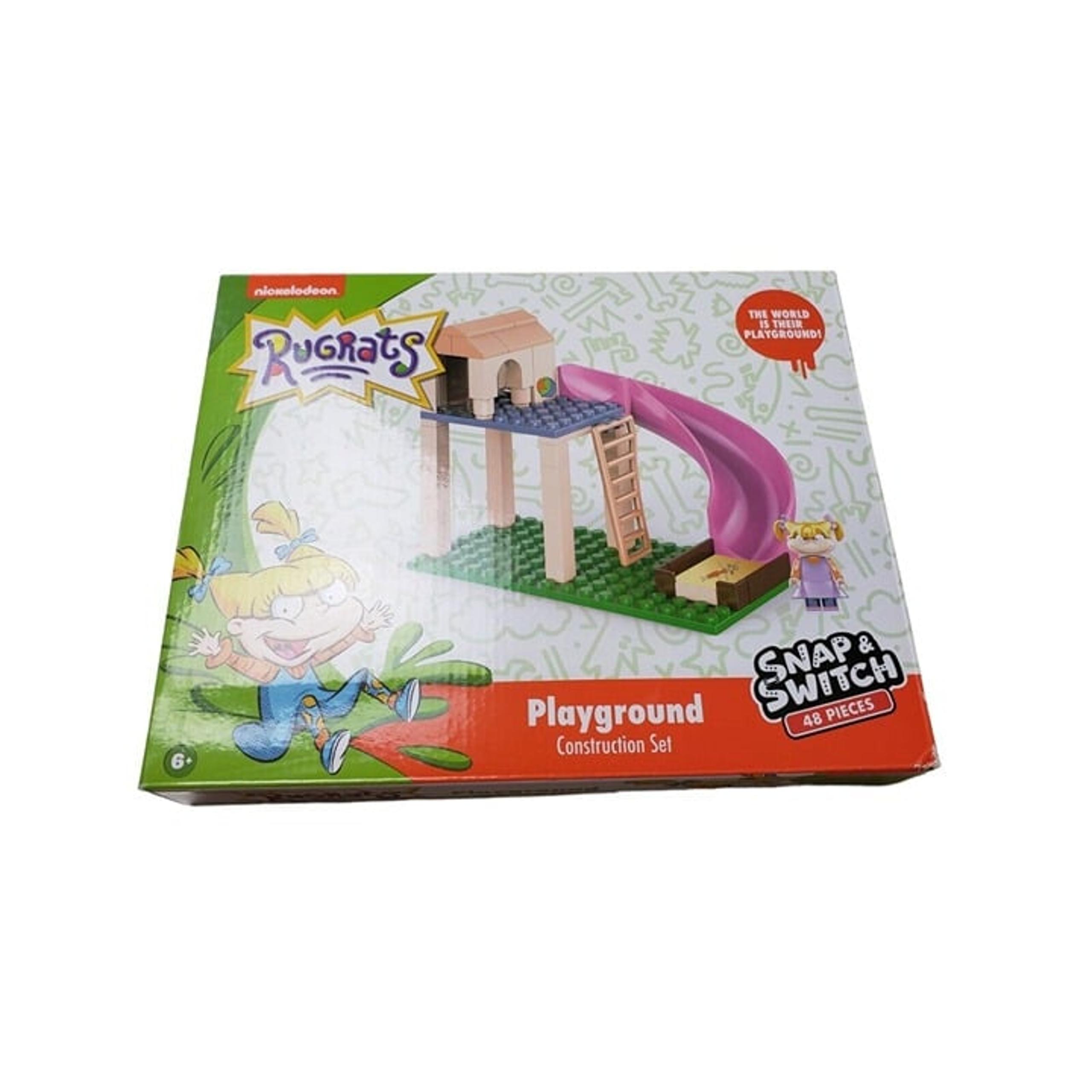 Nickelodeon Rugrats Playground Snap & Switch Construction 48 Pieces SEE DESCRIPT
