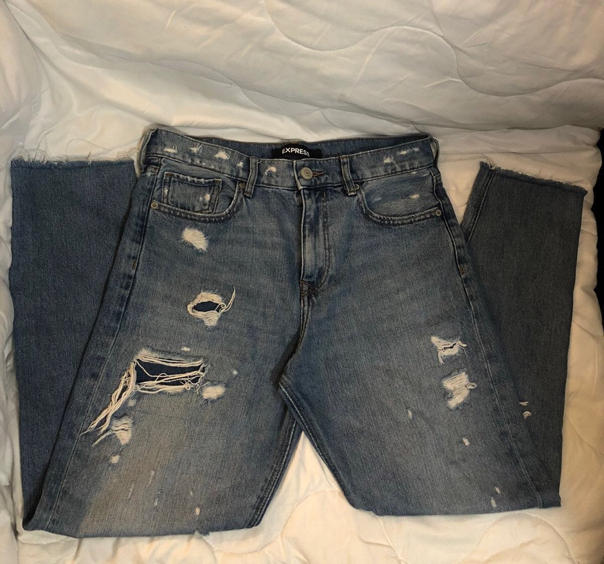 Express vintage high rise jeans womens