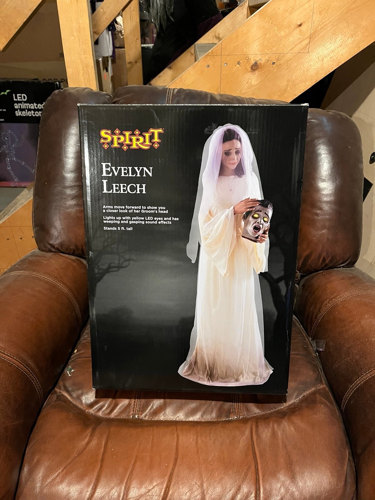 Spirit Halloween 2021 Evelyn Leech Animatronic