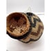 Traditional South African Zulu Ukhamba Beer Basket With Lid and COA