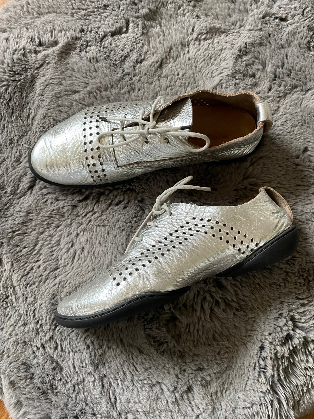 Trippen leather shoes zip top size 38 us 8 | eBay