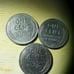 1943 P,D,S steel wheat cents , GEMS