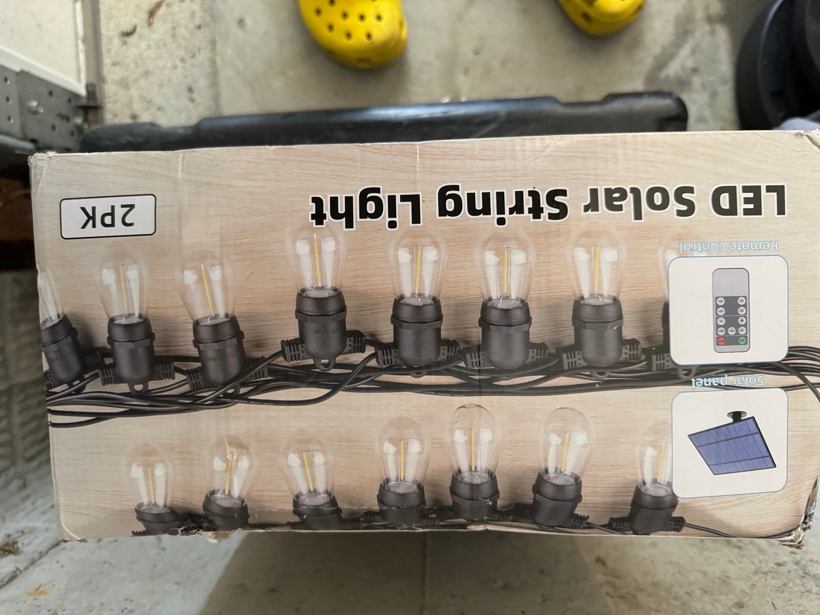 2 PK 48 FT STRING LIGHT LED