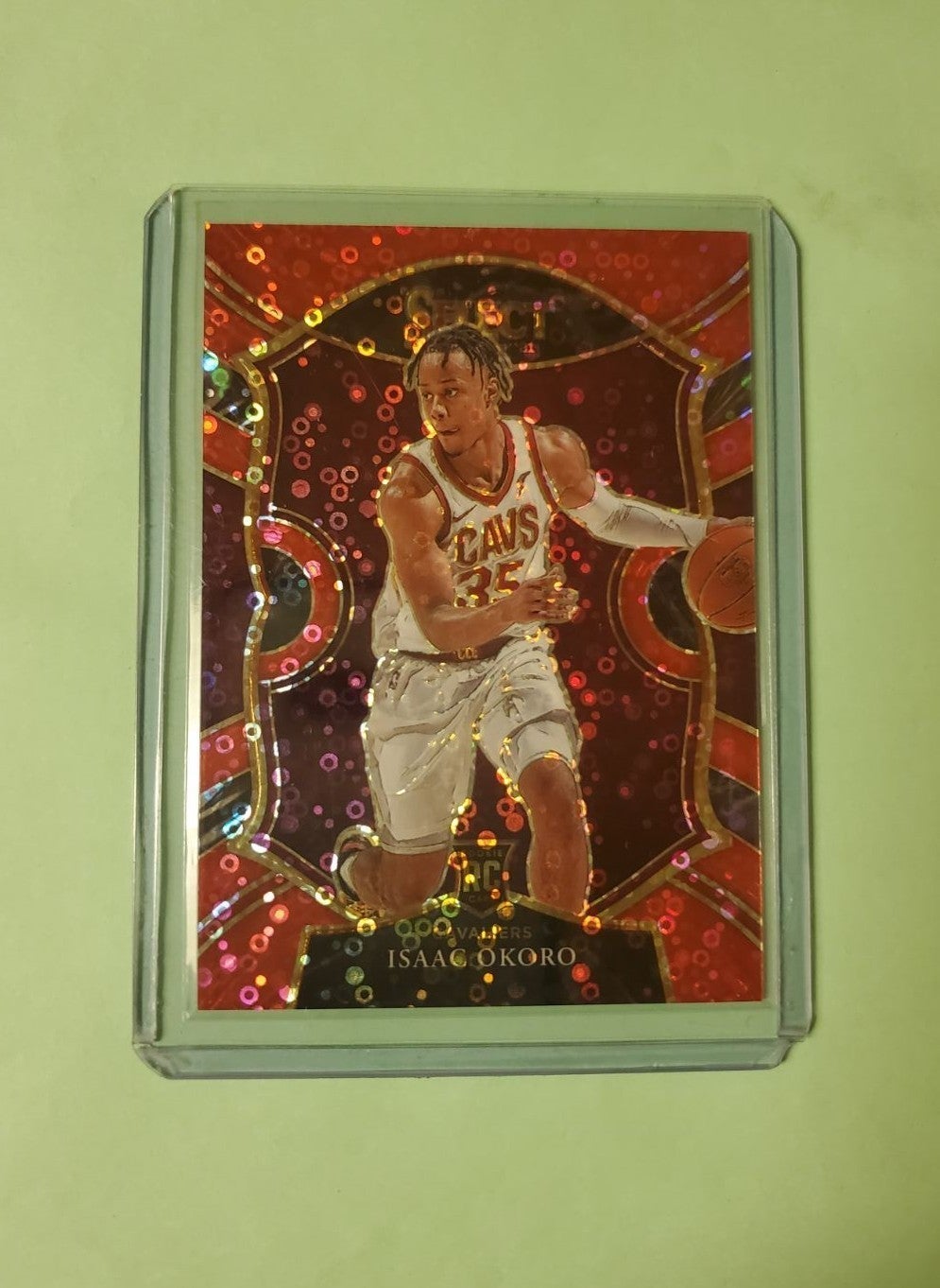 ISAAC OKORO RED DISCO 48/49 RC CARD