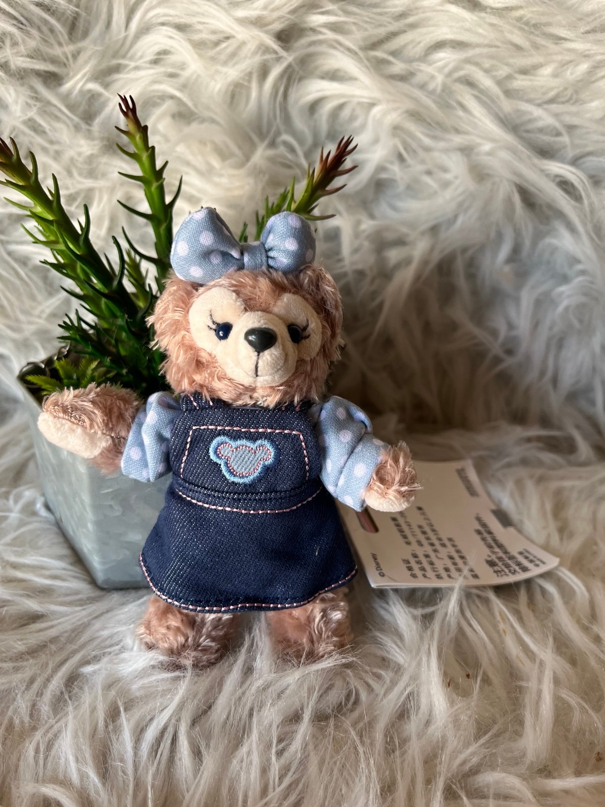 Disney Duffy and friends SheellieMay Bear Plush Cute Keychain 15 cm