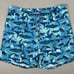 NWT Peter Millar Tropical Trepidation Swim Trunks Lined Shark All Over Print XL