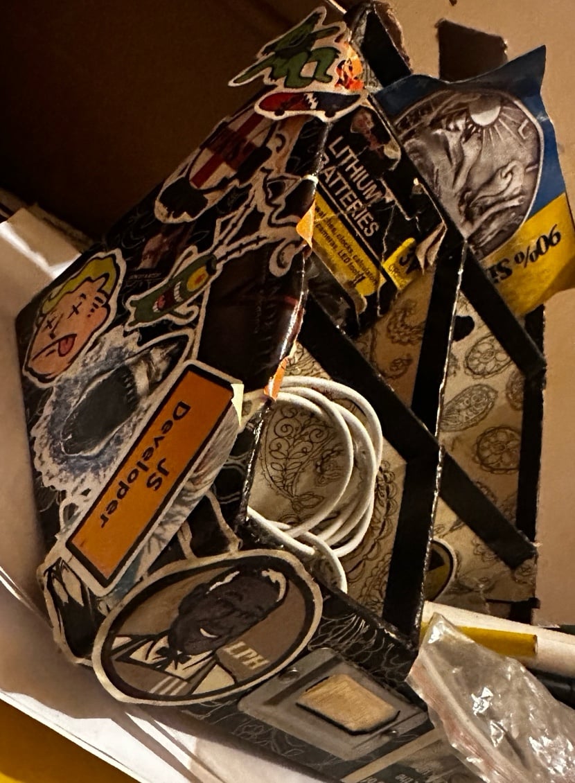 Craft box with action hook