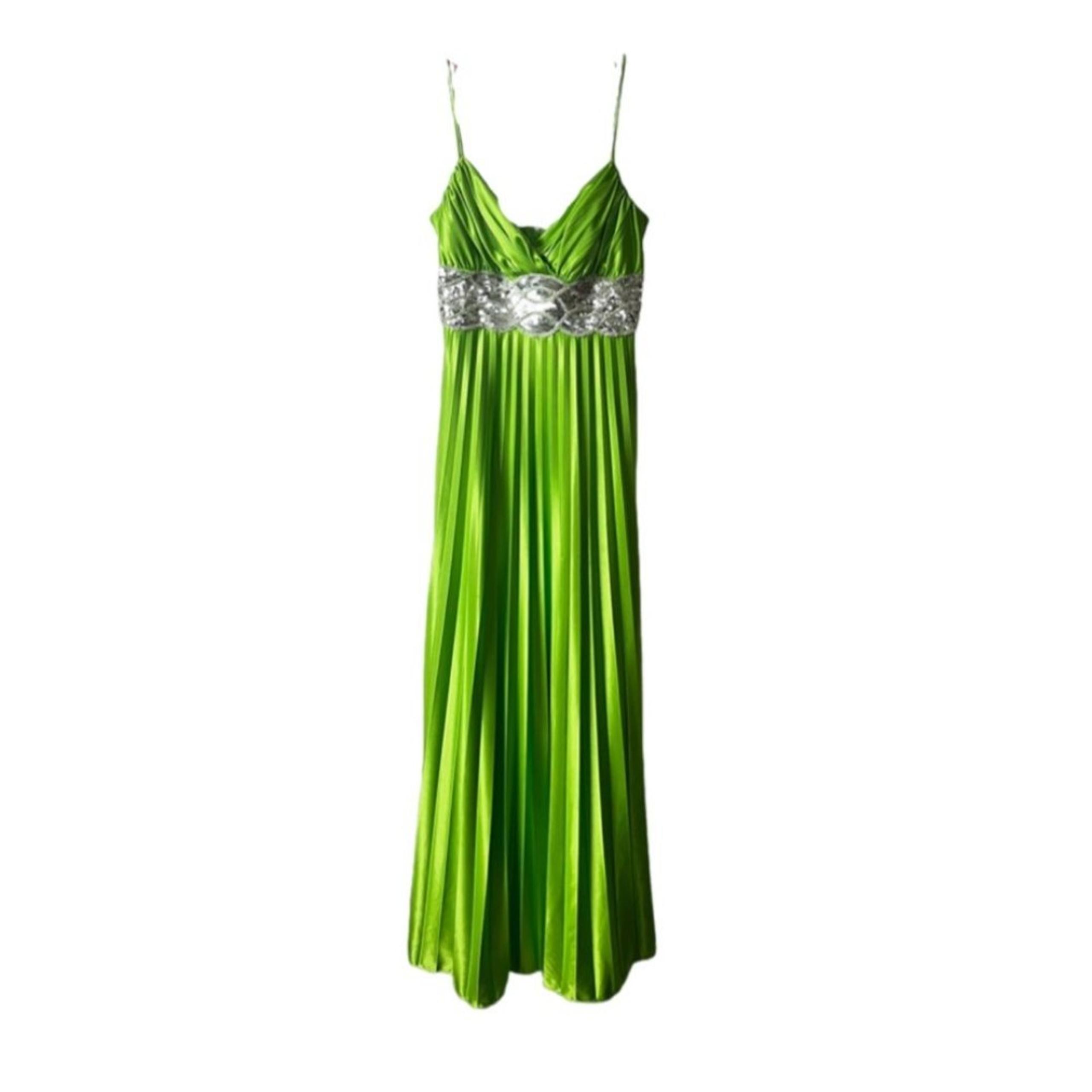 Masquerade prom formal maxi gown GREEN SIZE 7/8