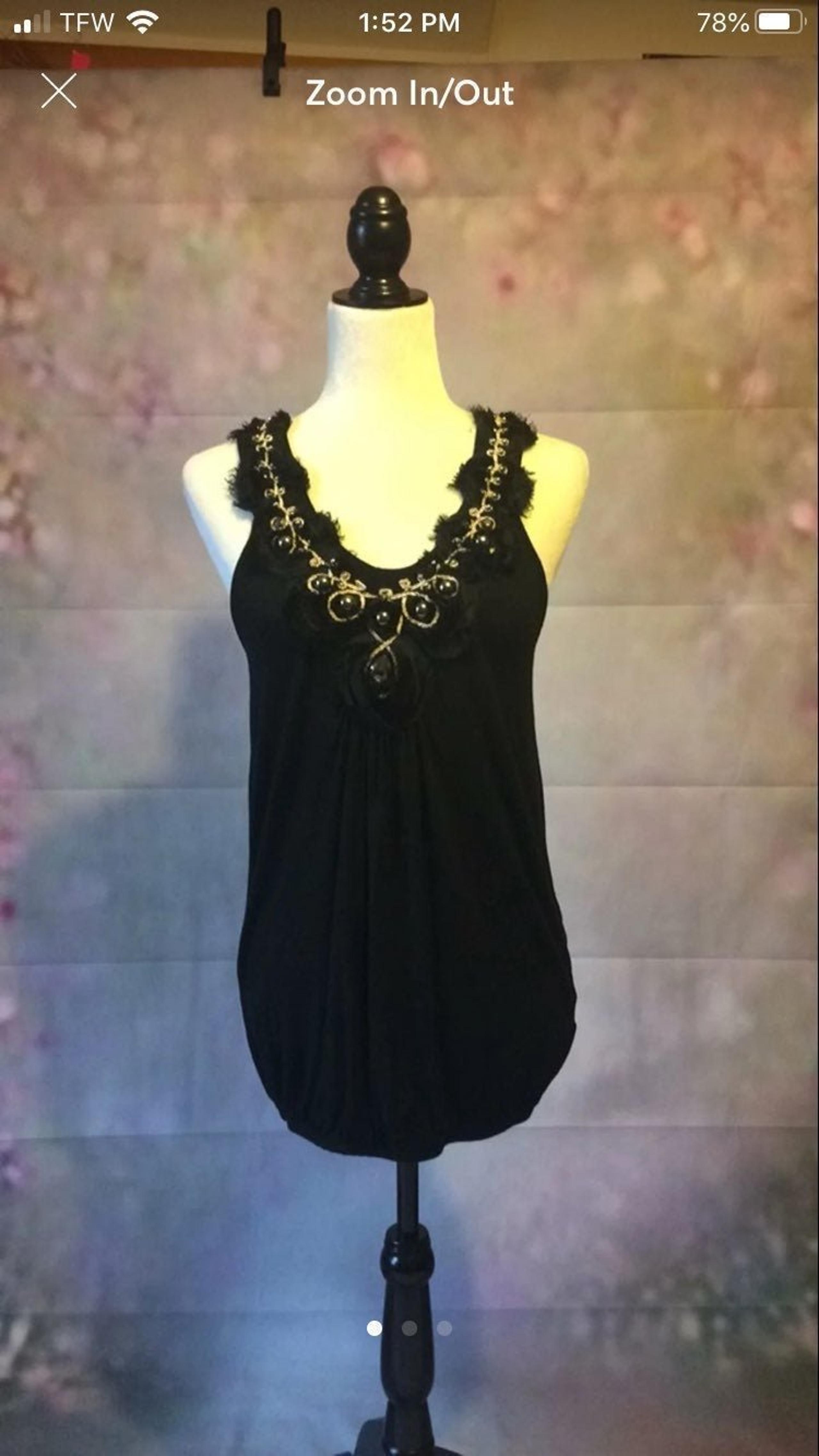 Small black tank top - Studio Y