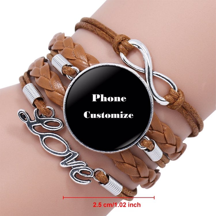 Statement Multilayer Black/Brown Leather