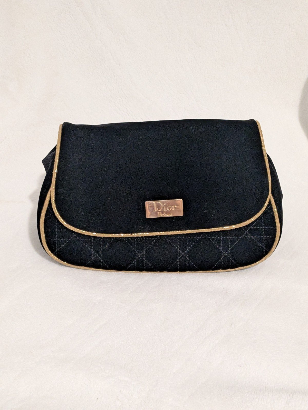 Dior Black Makeup Bag