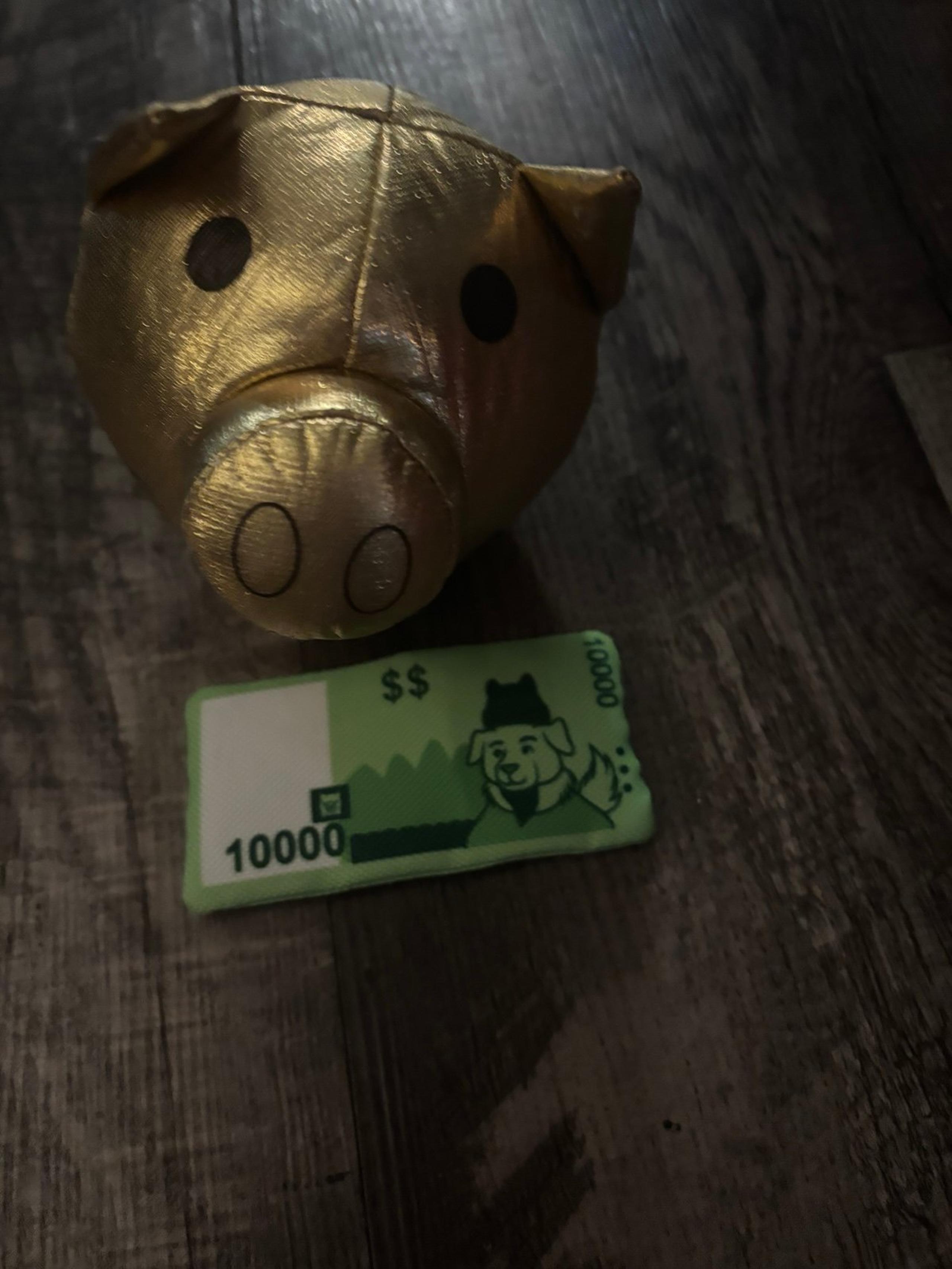 Squid Game - Piggy Bank Cat Toy