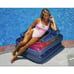 Vintage 1997 The Wet Set By Intex Suntanner Folding Lounge-Chair Float 80 X 37