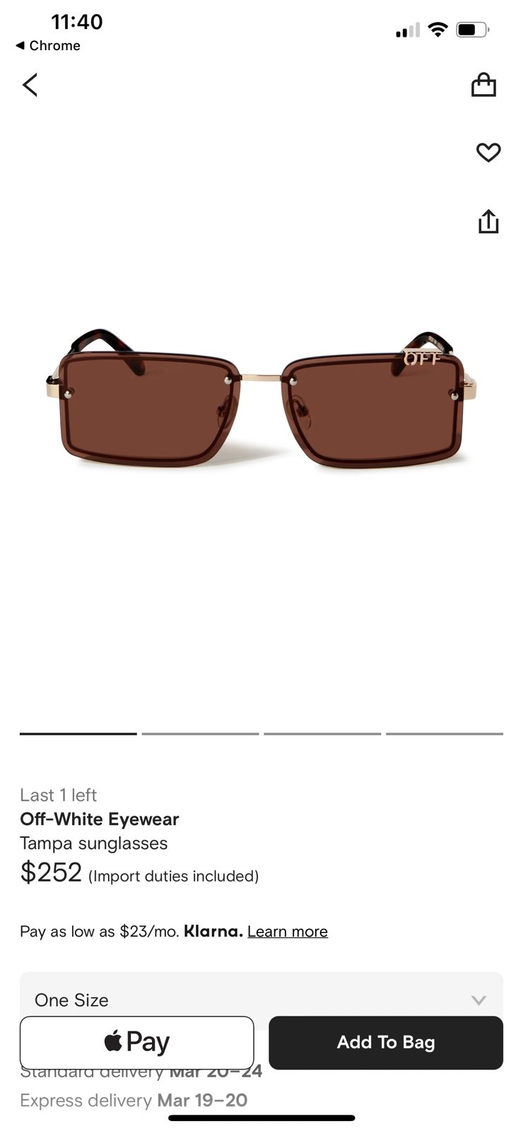 Off-White Sunglasses