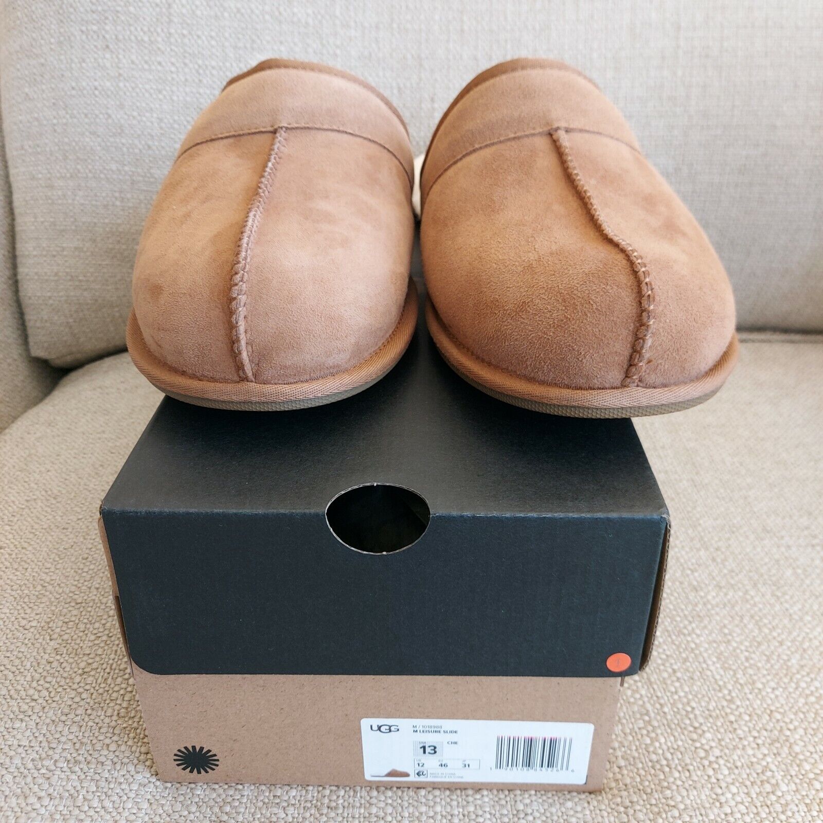 New! UGG MENS LEISURE SLIDE SLIPPERS C5T