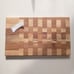 Solid Oak Block Design Cutting Board