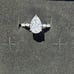 GRA Certified 3ct White Moissanite Diamond Ring
