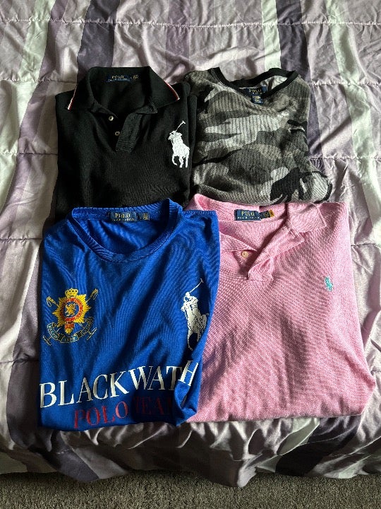 Name Brand Box with True Religion, Polo RL, Fendi and Gucci Clothes READ DESCRIP