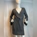 Cupshe One More Drawstring Sweater Dress Dark gray Size L RefHHH