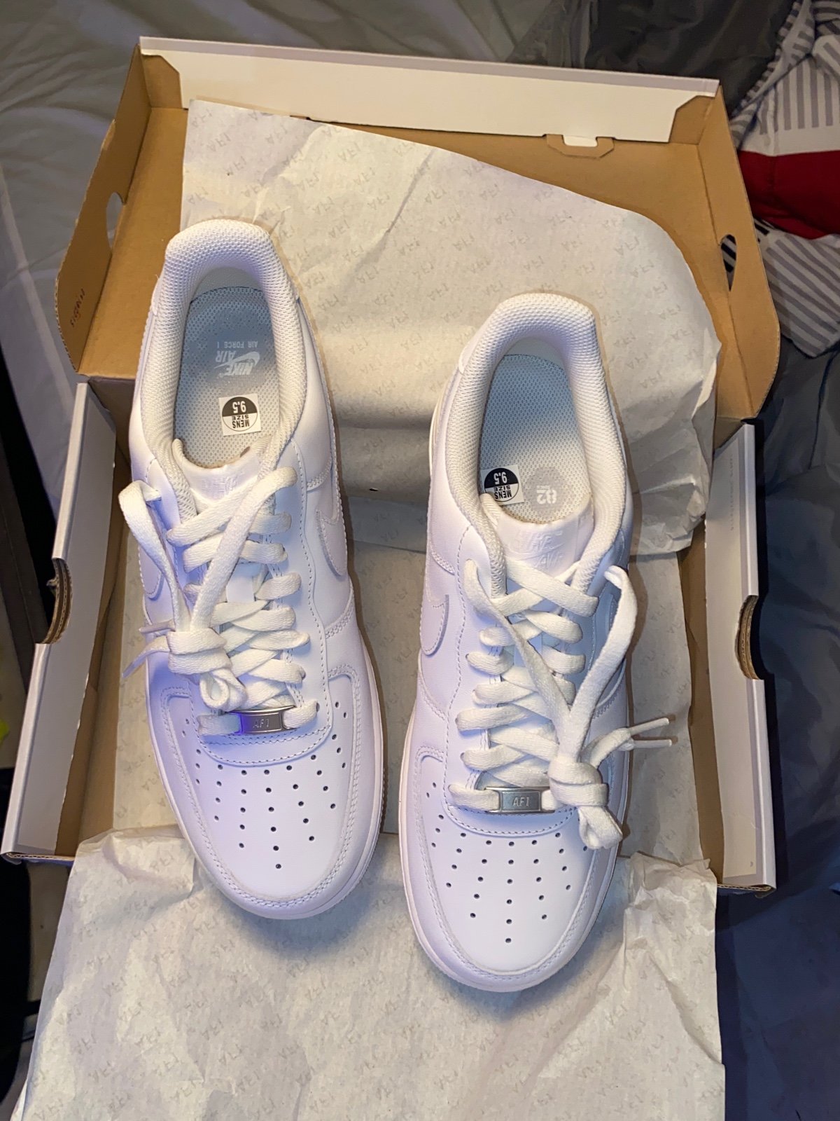 Nike Air Force 1 Shoes in White