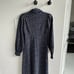Boden Piping Zip-up Ponte Dress French Navy, Abstract Dot