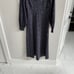 Boden Piping Zip-up Ponte Dress French Navy, Abstract Dot