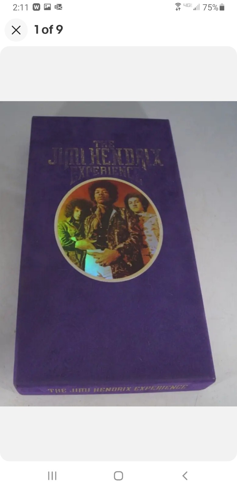 The Jimi Hendrix Experience Collection 4 CD Velvet Box Set