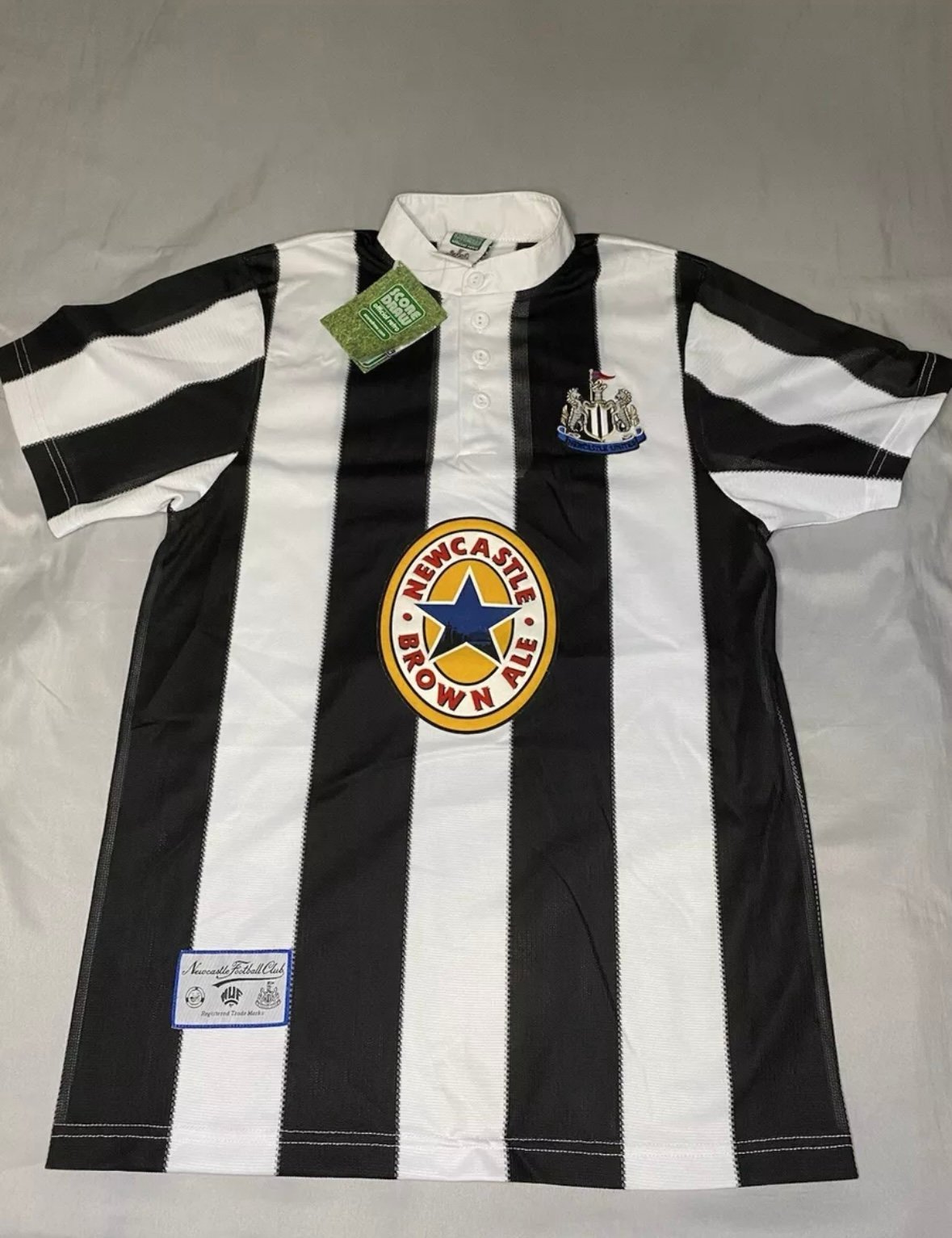 Newcastle United Jersey Mens Medium Score Draw 95 96 97 Soccer Football Shirt