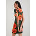 Desigual Womens Floral T Shirt Mini Dress Size Small New Short Flower Artsy