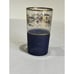 5 Blue And 14k Gold 12 Oz Glasses