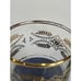 5 Blue And 14k Gold 12 Oz Glasses