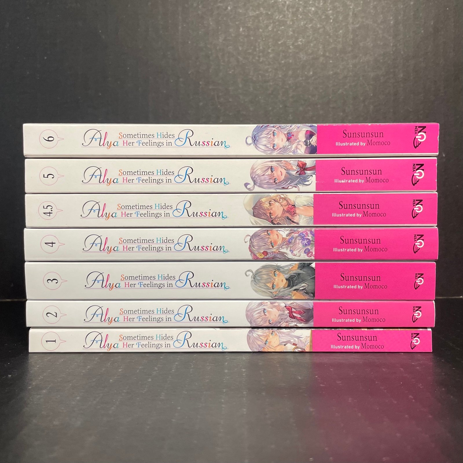 Alya Sometimes Hides Her Feelings in Russian Novel Vols 1-6 w/ 4.5 New English
