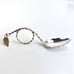 Vintage Ottar Hval Norwegian .830 Fine Silver Twist Handle Tea Caddy Spoon  This